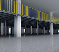 鋼平臺(tái)安裝