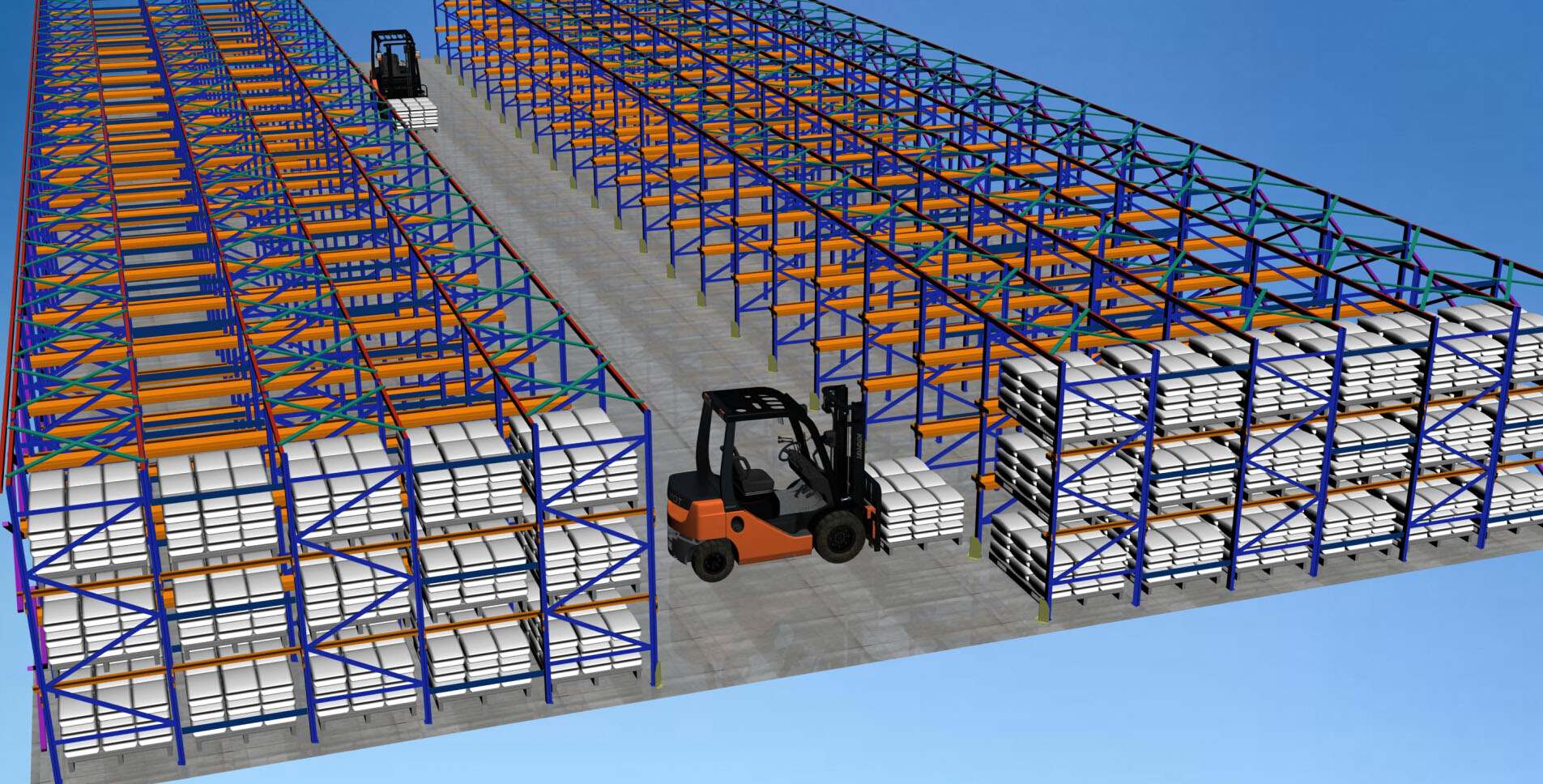 貫通貨架特點(diǎn)